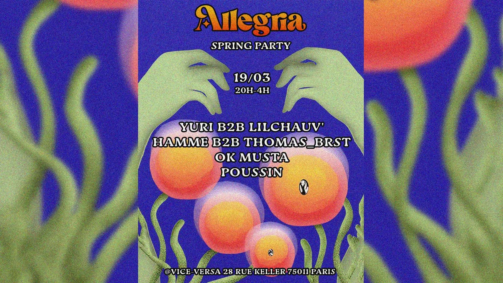 Allegria Energia ! (Till 4am) Au Vice Versa