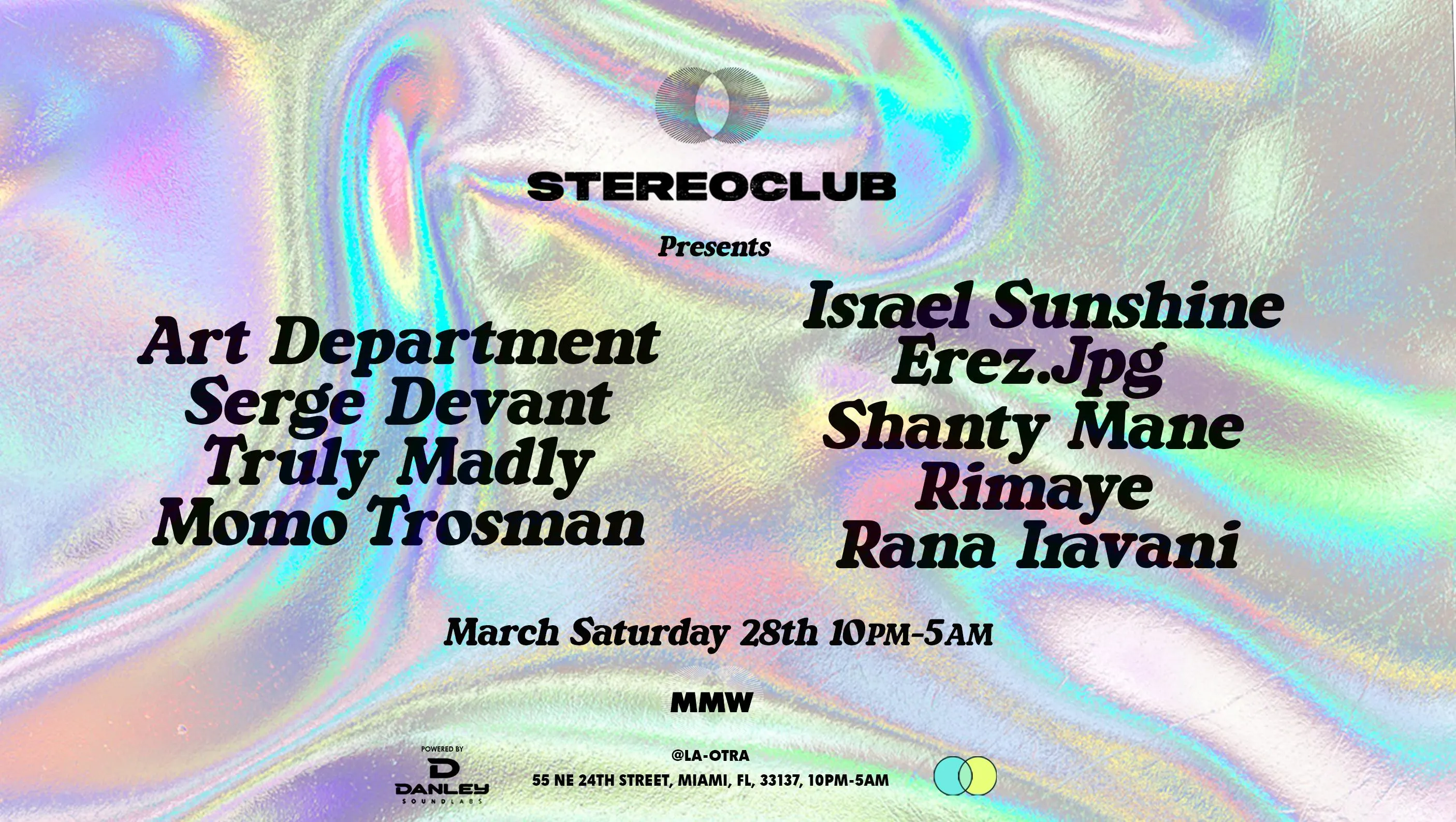 Stereo Club Present Art Department