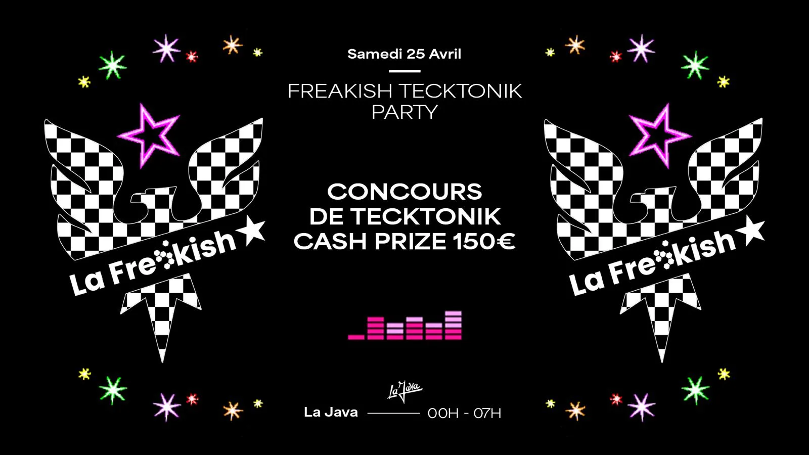 Freakish Tecktonik Party : Dj Fingerblast, Maria Roi & More