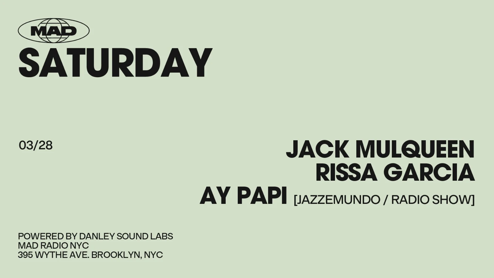 Jack Mulqueen / Rissa Garcia / Ay Papi