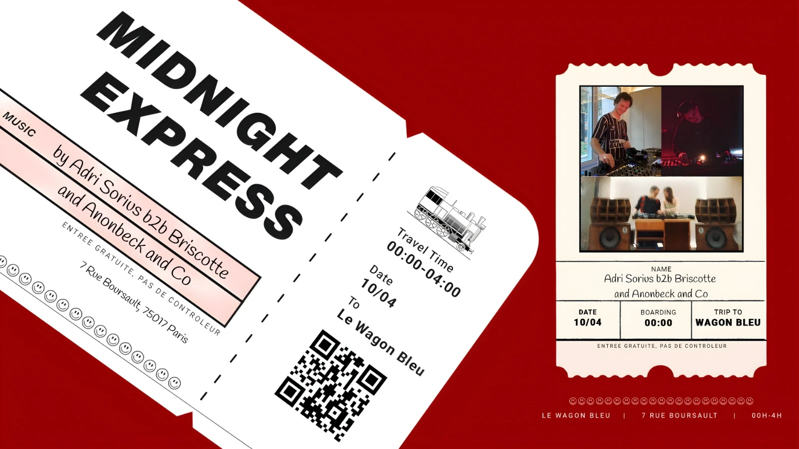 Midnight Express | Adri Sorius B2b Briscotte, Anonbeck & Co