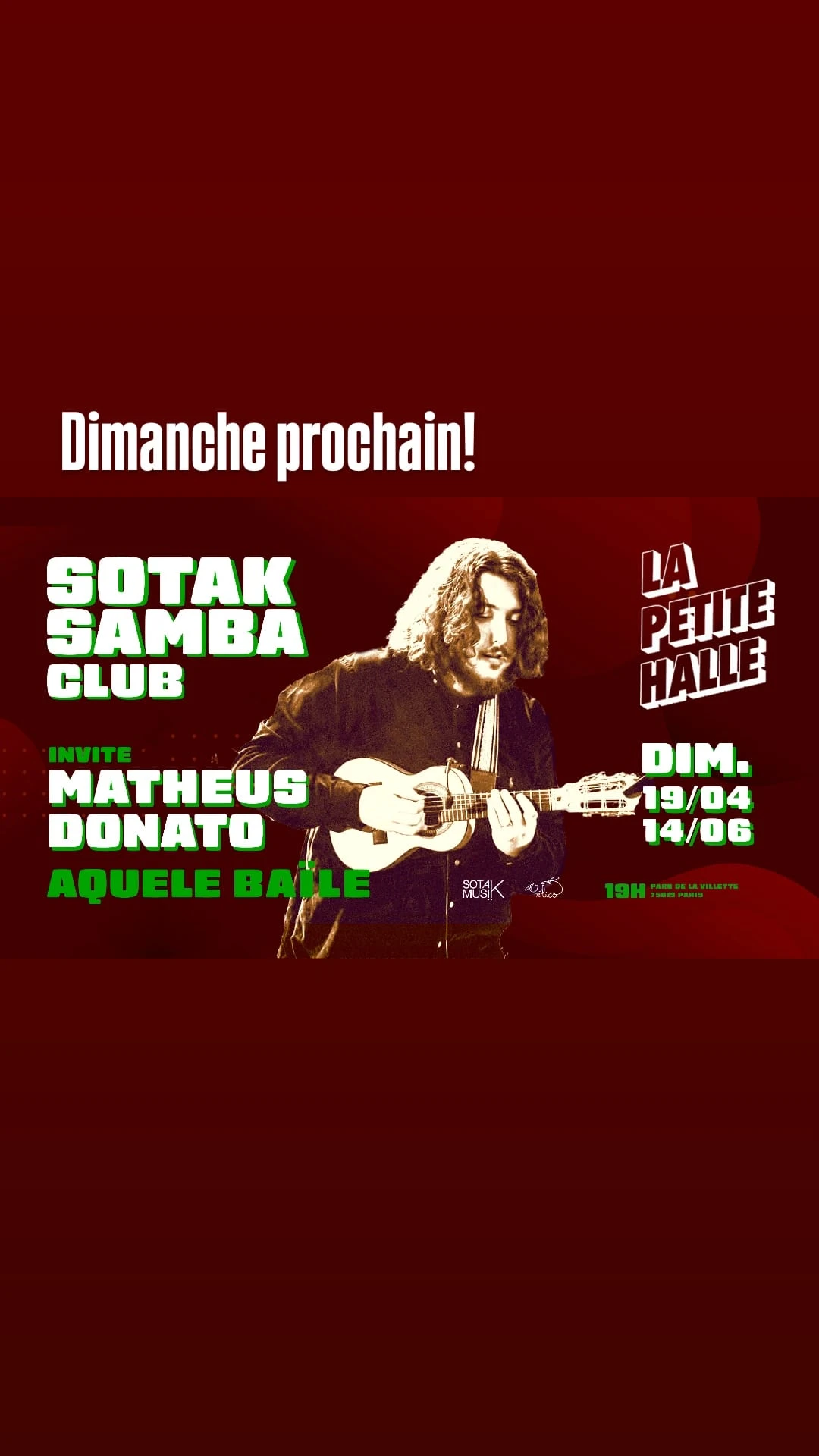 Sotak Samba Club Invite Matheus Donato: Aquele Baile !