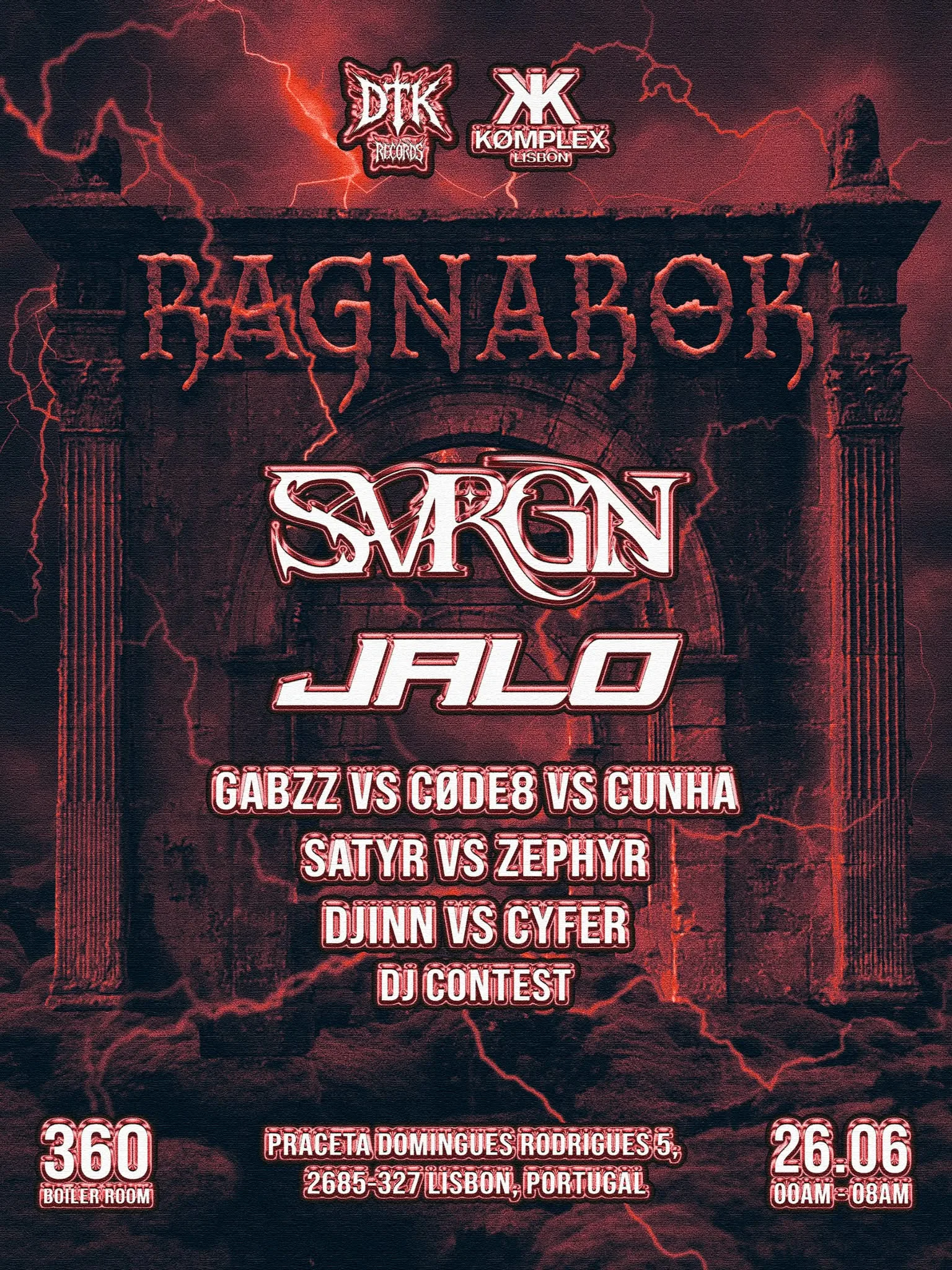 Dtk Ragnarok 360 W/ 5vrgn [Nl] + Jalo [Nl]