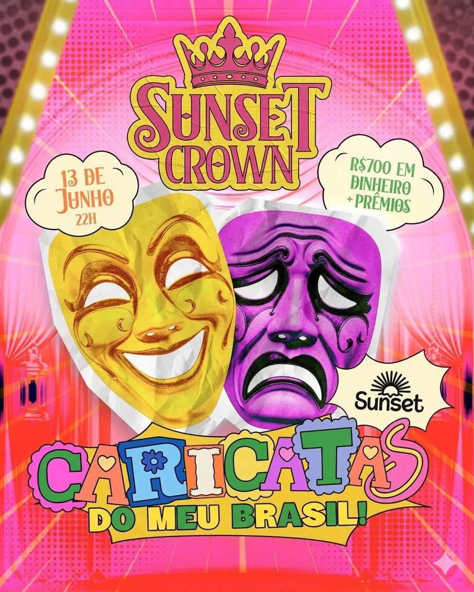 Sunset Crown #03 - Caricatas Do Meu Brasil