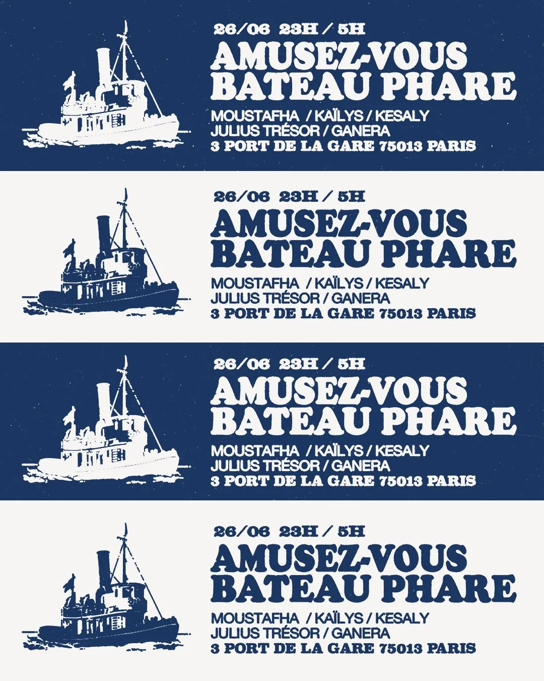 Amusez Vous @Bateau Phare 26.06.26