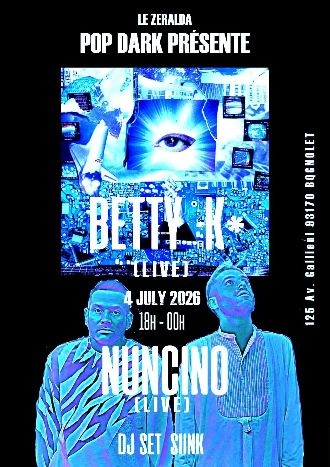 Nuncino, Betty K, Siink