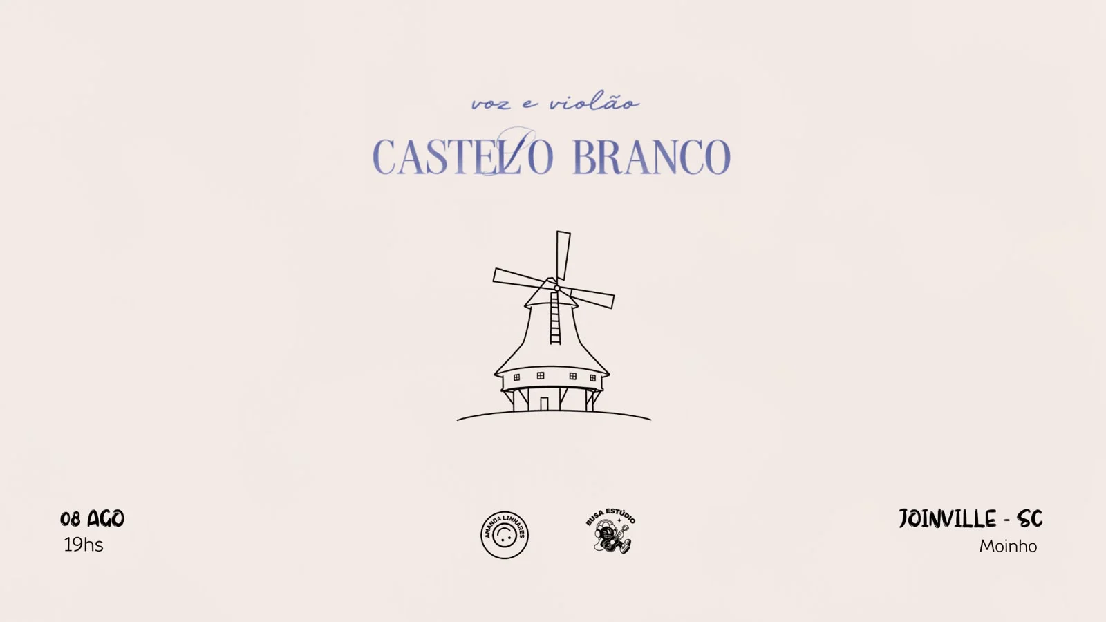 Castello Branco - Voz & Violão Em Joinville/Sc