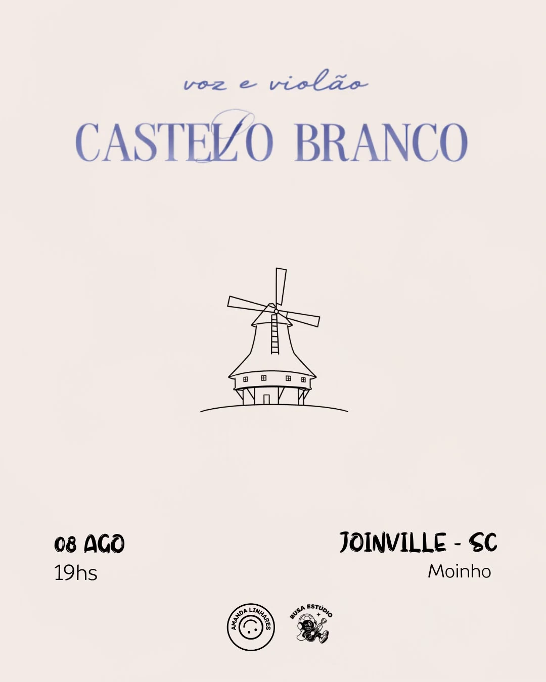 Castello Branco - Voz & Violão Em Joinville/Sc