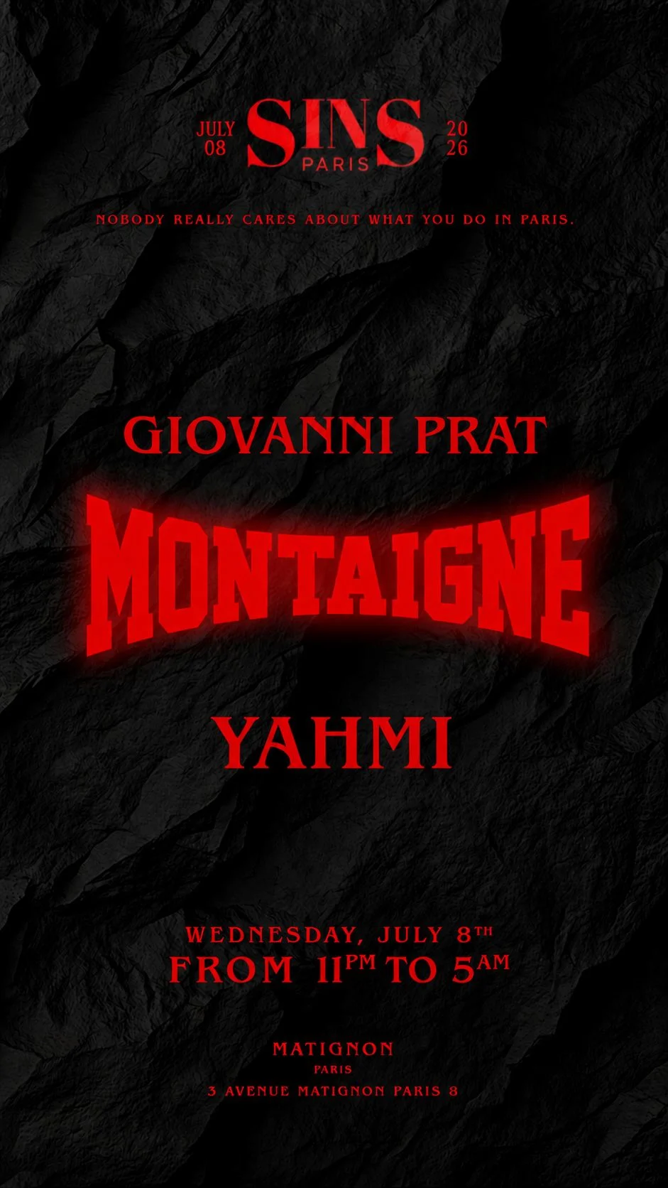 Sins Invite Giovanni Prat