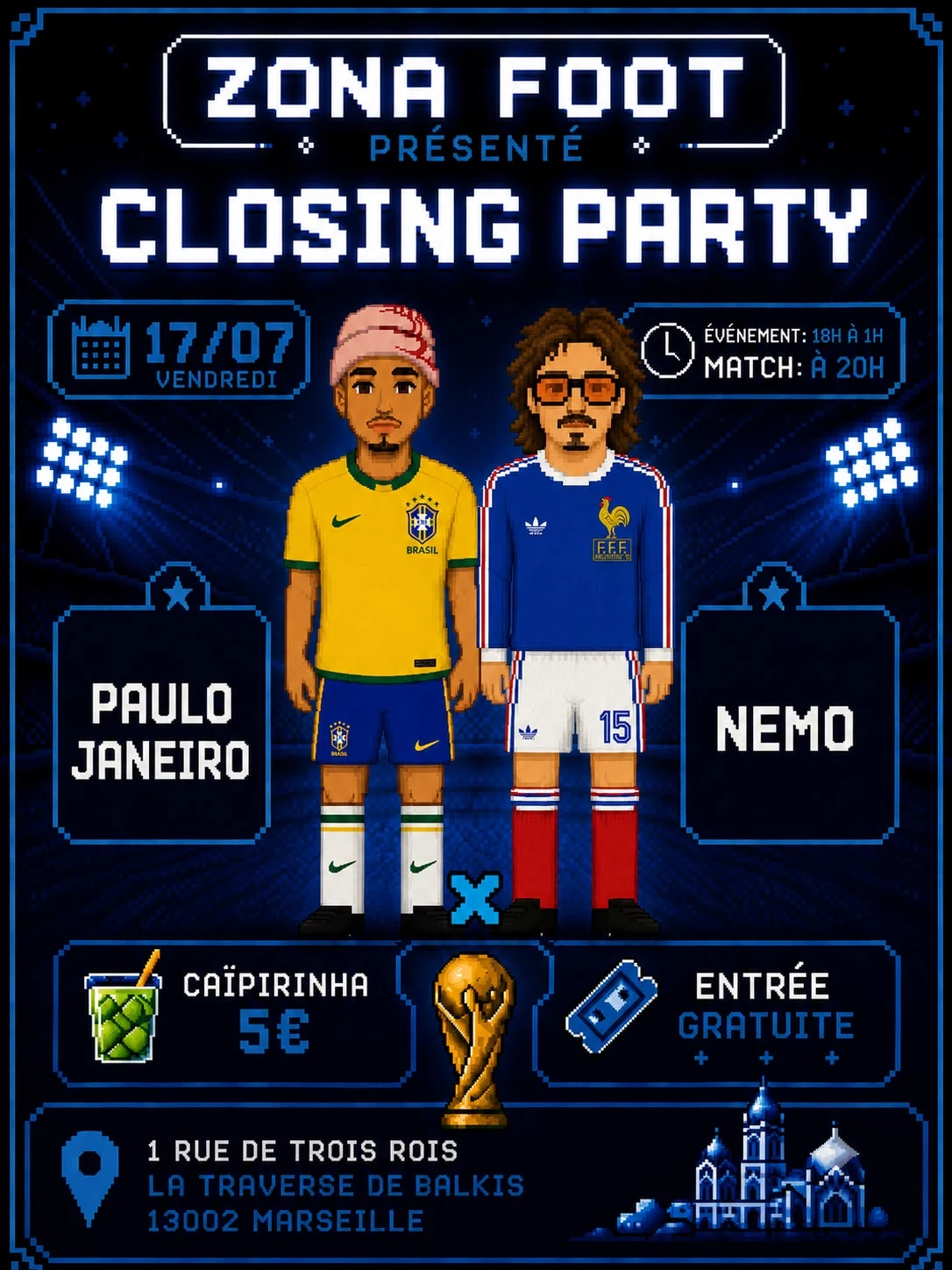 Zona Foot - Closing Party I Match X Dj Paulo Janeiro & Nemo