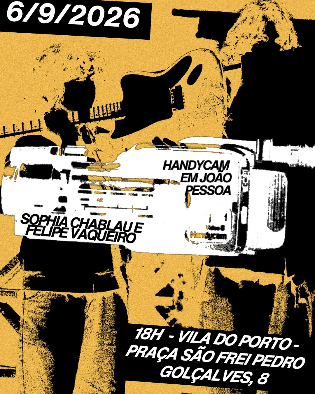 Handycam - Sophia Chablau E Felipe Vaqueiro+Flau Flau