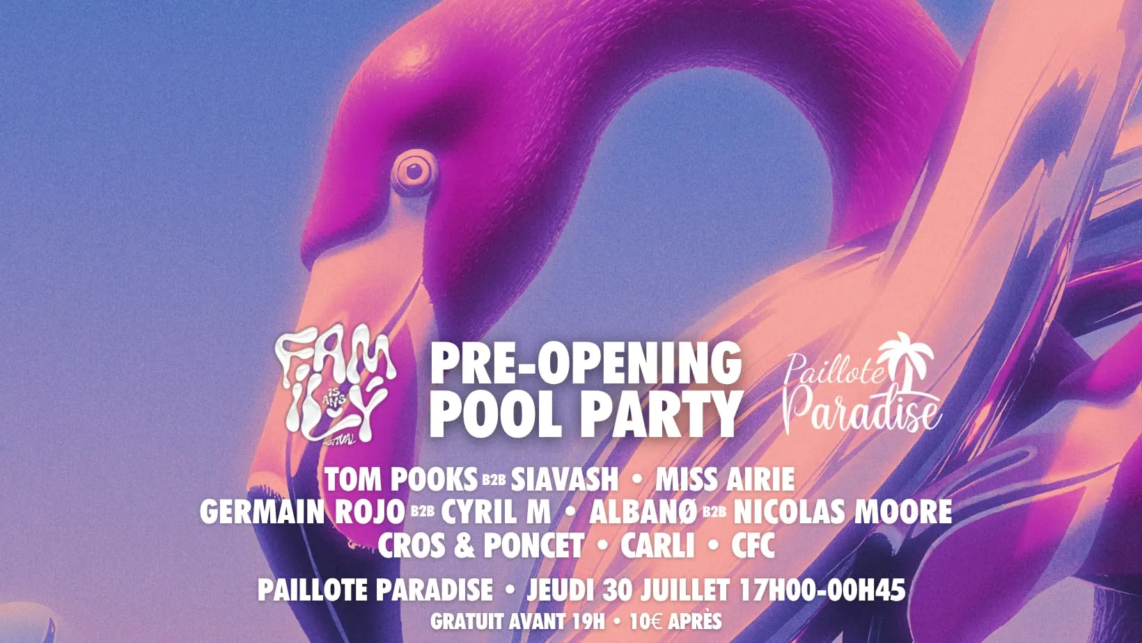 Family Piknik X Paillote Paradise : Pre-Opening