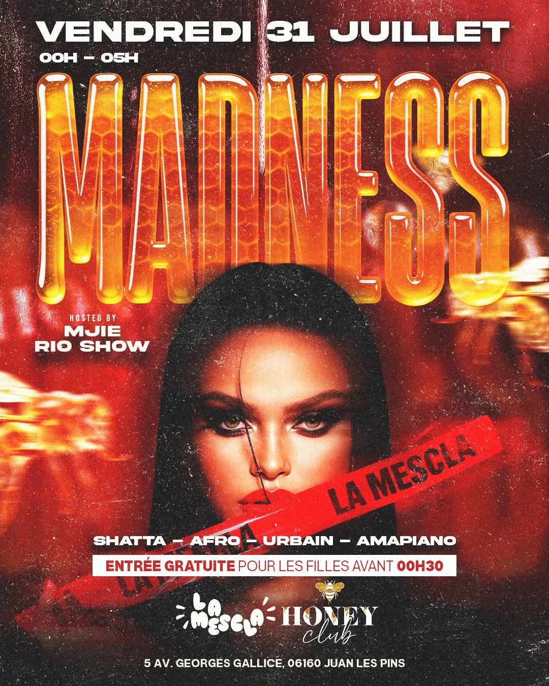 La Mescla X Honey Club