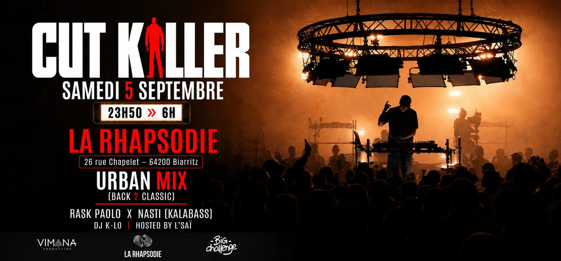 Cut Killer - Soirée Back 2 Classic