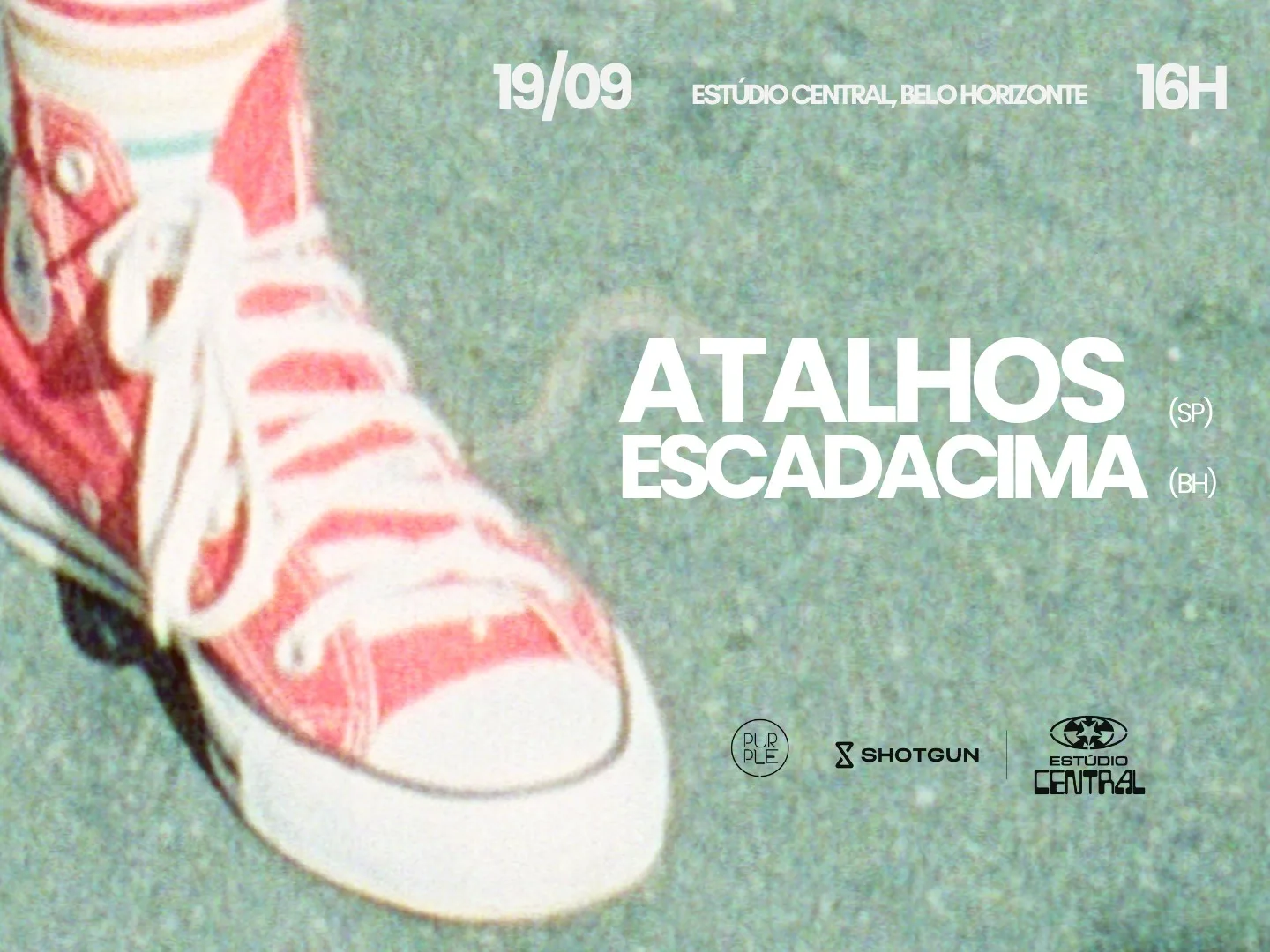 Atalhos (Sp) + Escadacima (Bh) No Estúdio Central