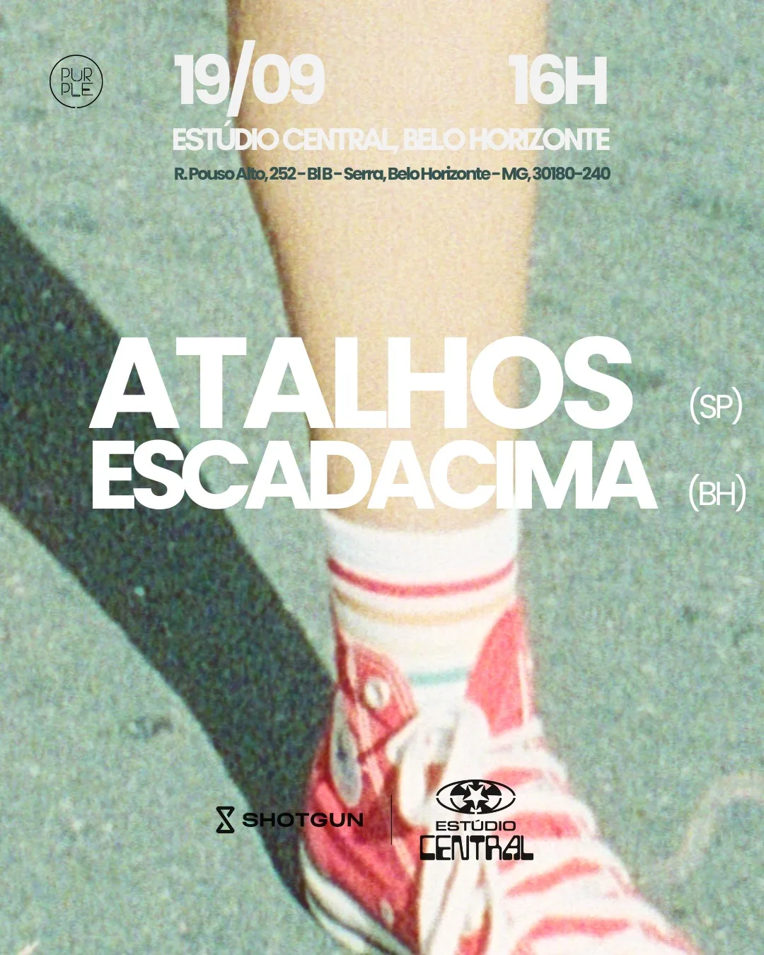 Atalhos (Sp) + Escadacima (Bh) No Estúdio Central