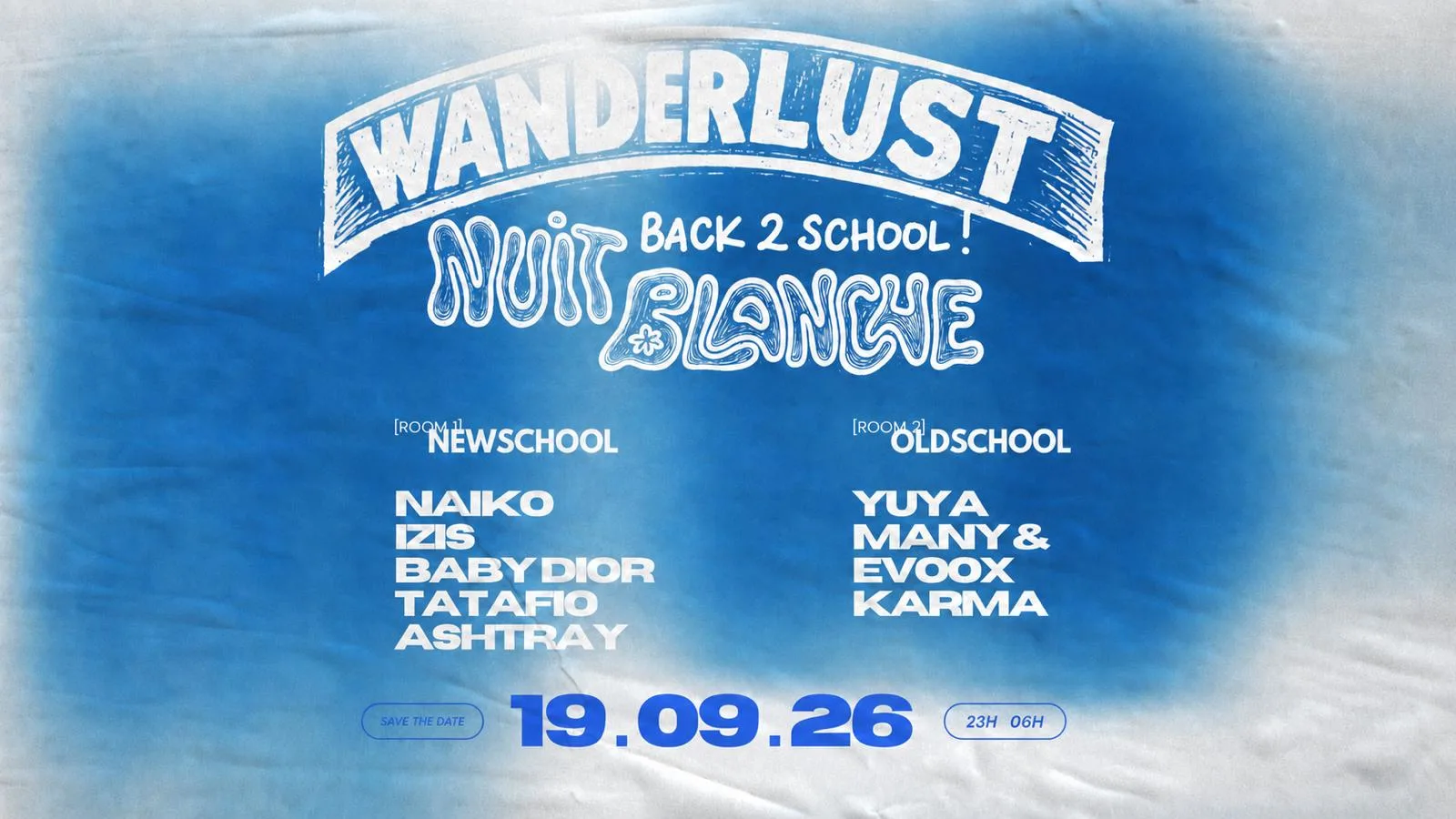 Nuit Blanche : Back To School