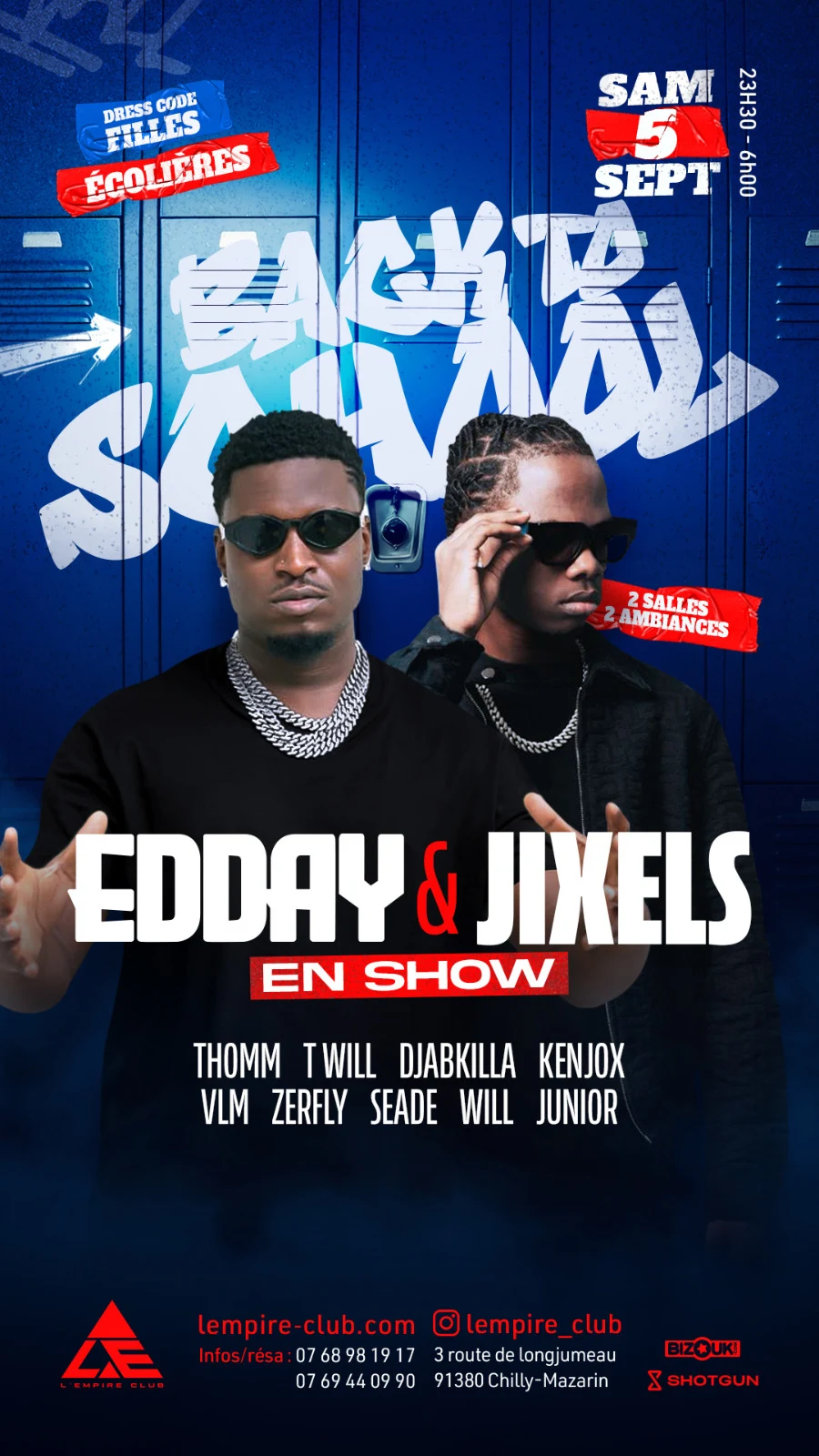 Back To School Edday & Jixels En Show