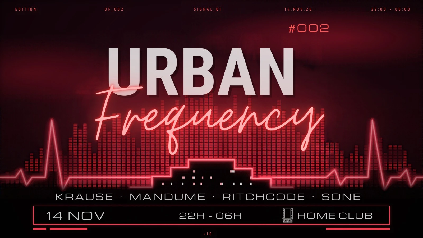 Urban Frequency 002 @ Homeclub