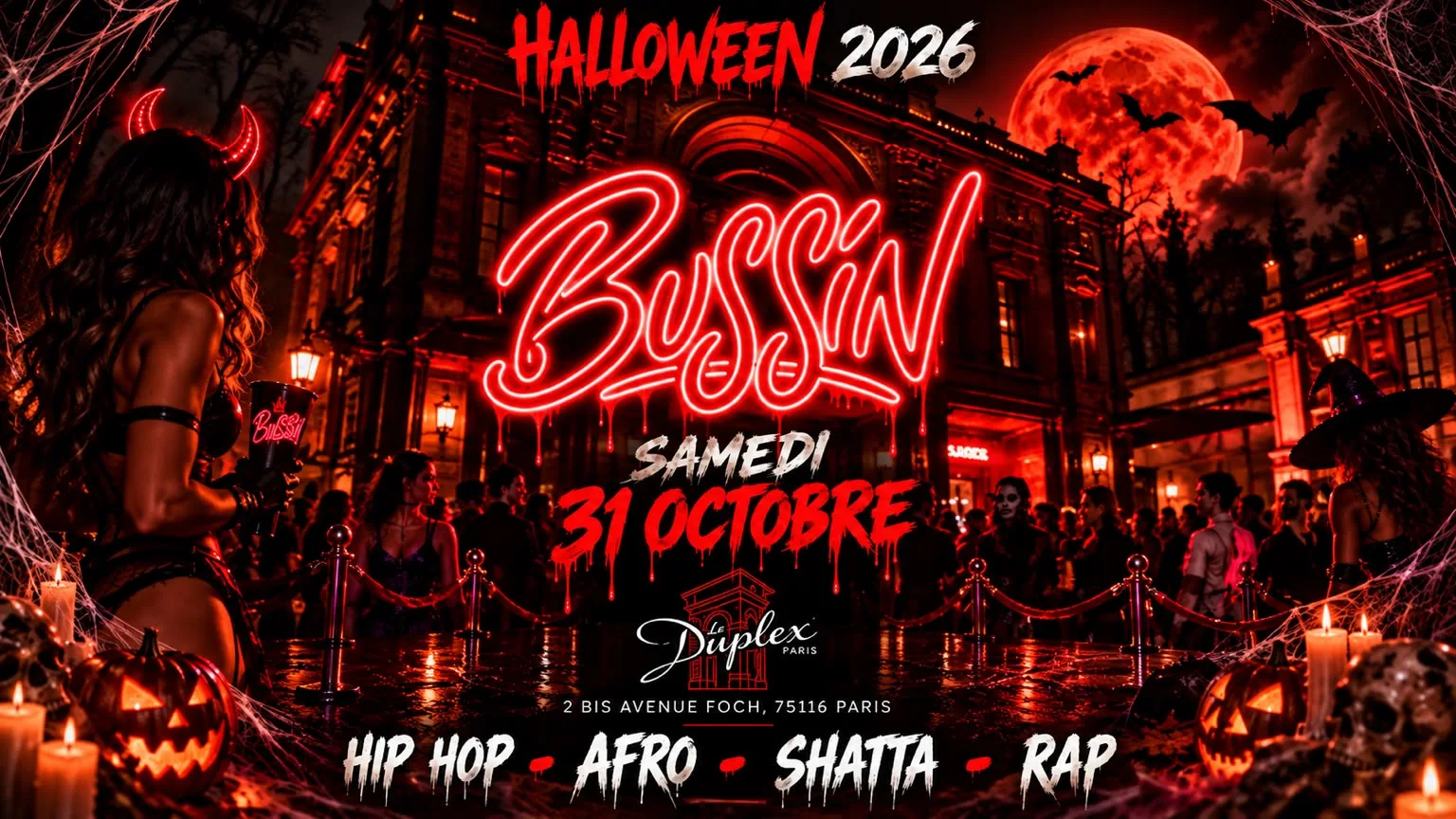 Bussin'oween - Halloween - Samedi 31 Octobre 2026