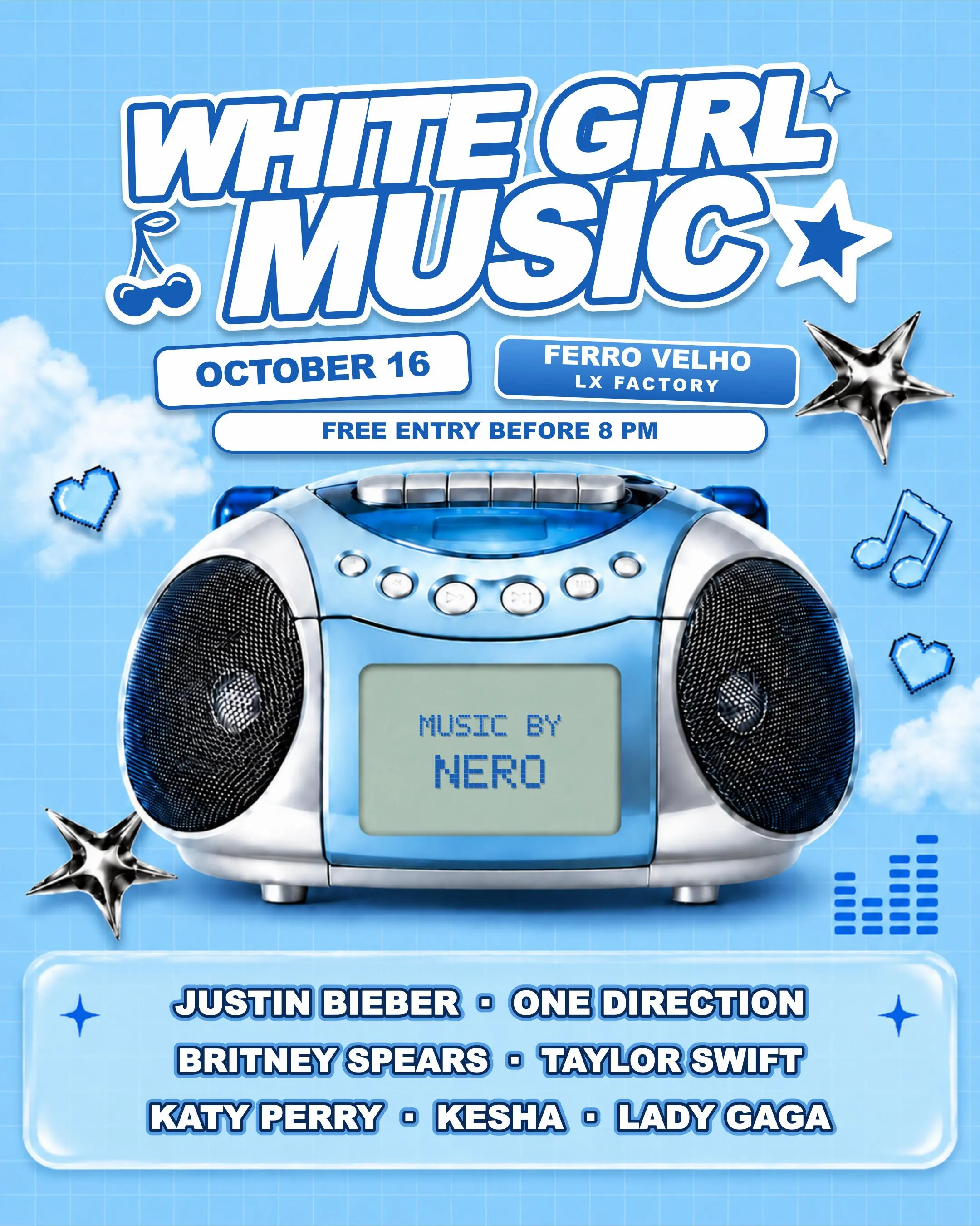 White Girl Music - LX Factory - Free Entry