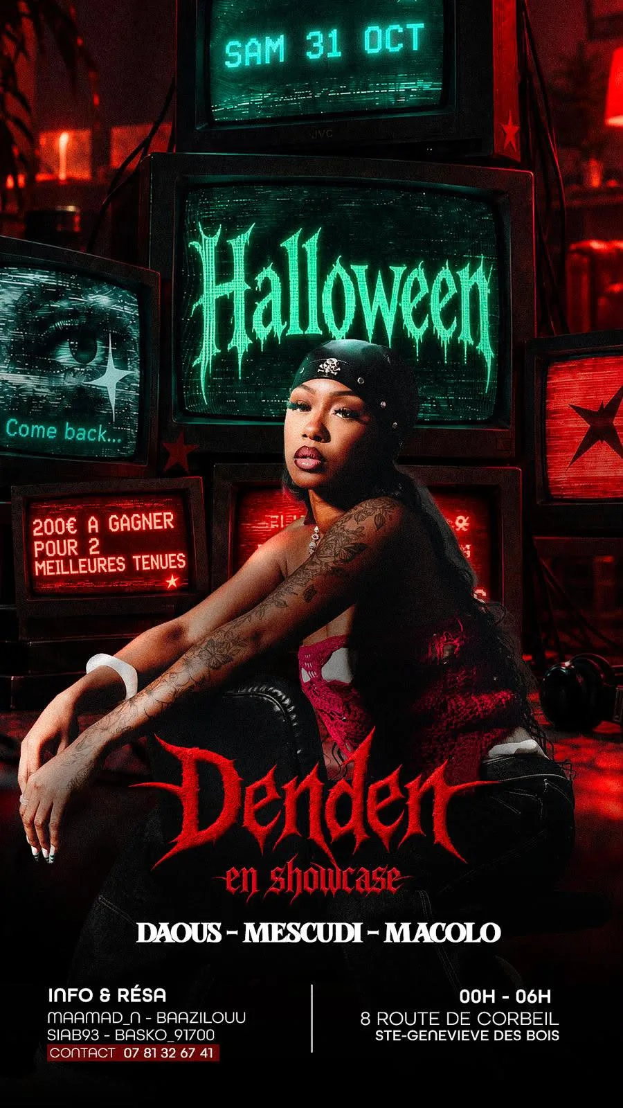 Halloween : Denden En Showcase !