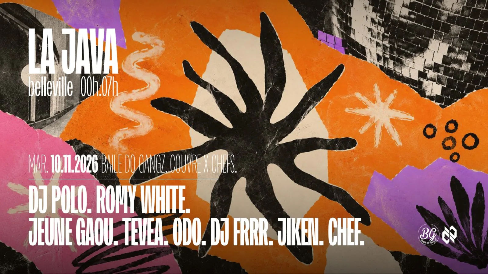 Baile Do Gangz X Couvre Chefs Invitent Dj Polo & Romy White