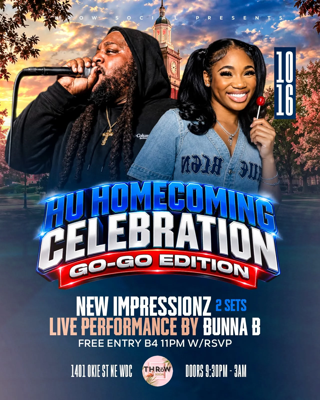 Hu Homecoming Celebration – Go-Go Edition