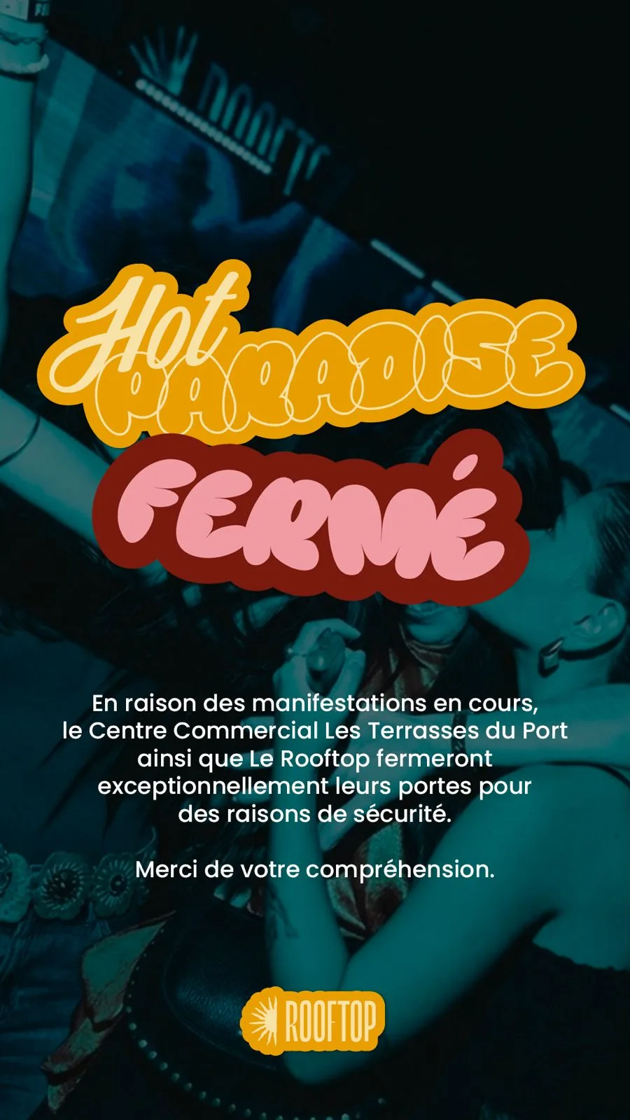 (Annulé) R2 I Le Rooftop X Hot Paradise 17.10
