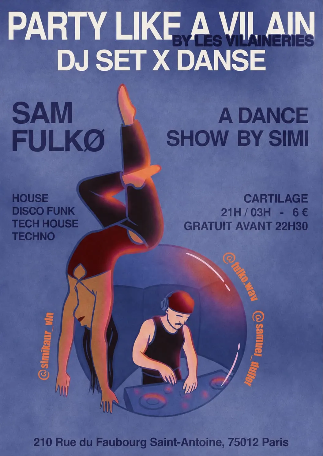 Party Like A Vilain - Dj Set & Dance Show