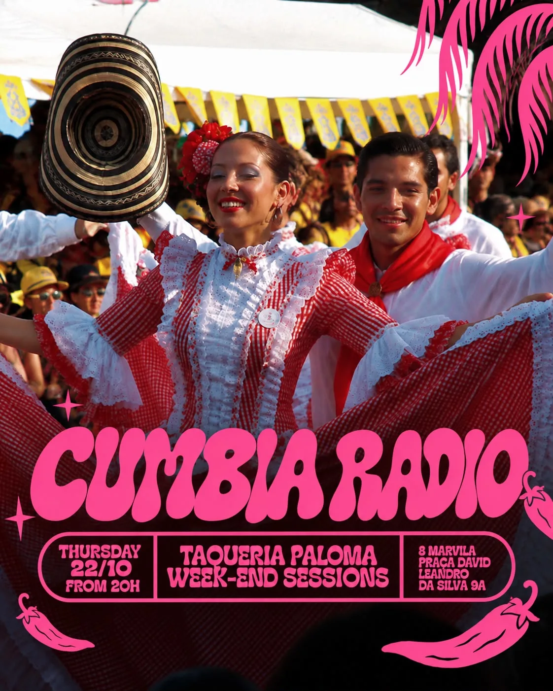 Cumbia Radio - Taqueria Paloma Week-End Sessions -Oct 22th