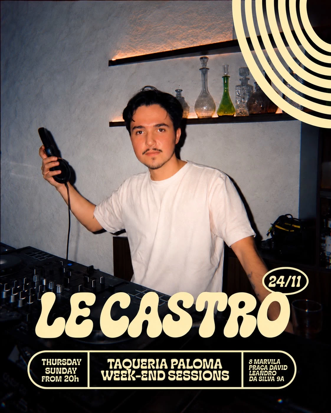Lecastro -Taqueria Paloma Week-End Sessions-Oct-24th