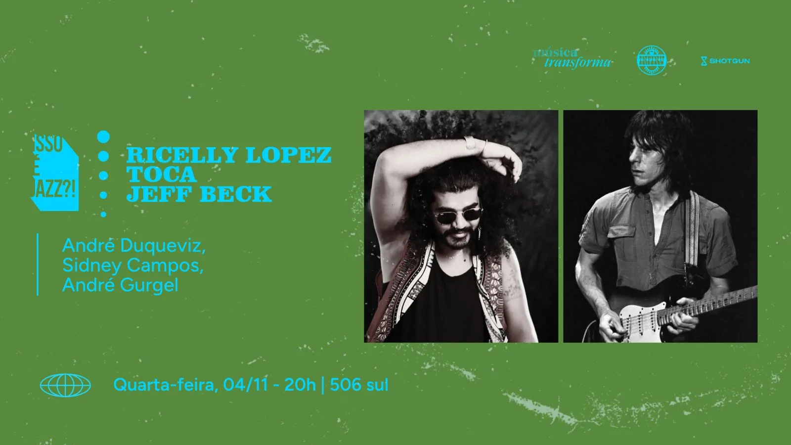 Isso É Jazz ?! Ricelly Lopez Toca Jeff Beck