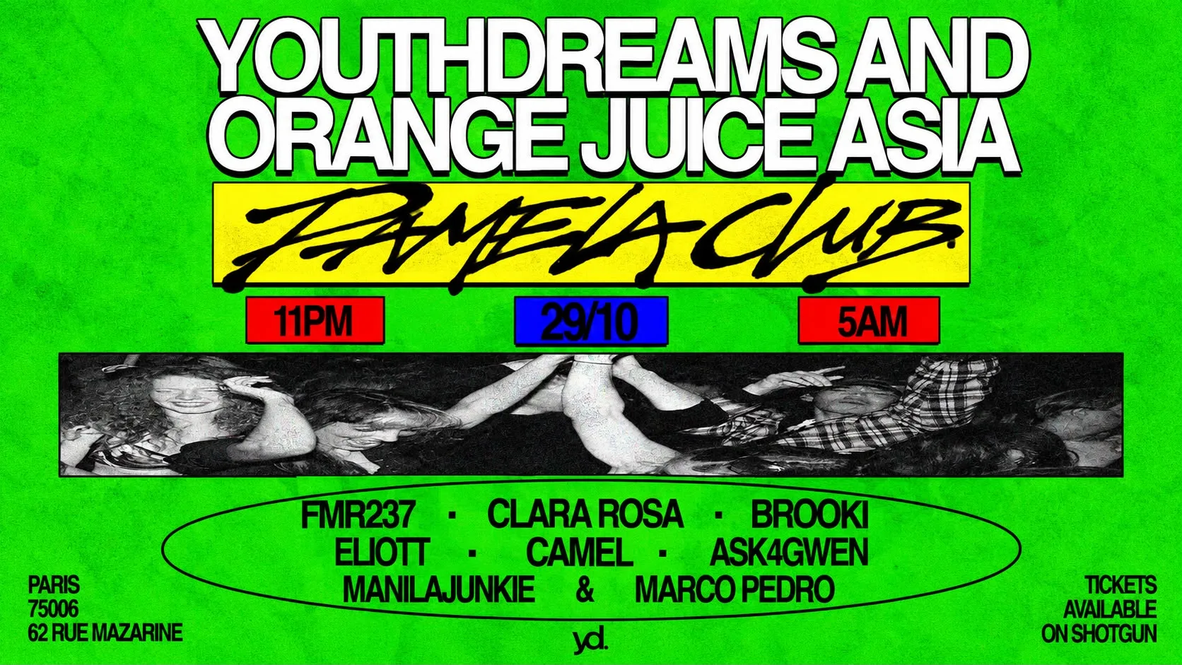 Youthdreams X Orange Juice Asia - Clara Rosa, Manilajunkie..