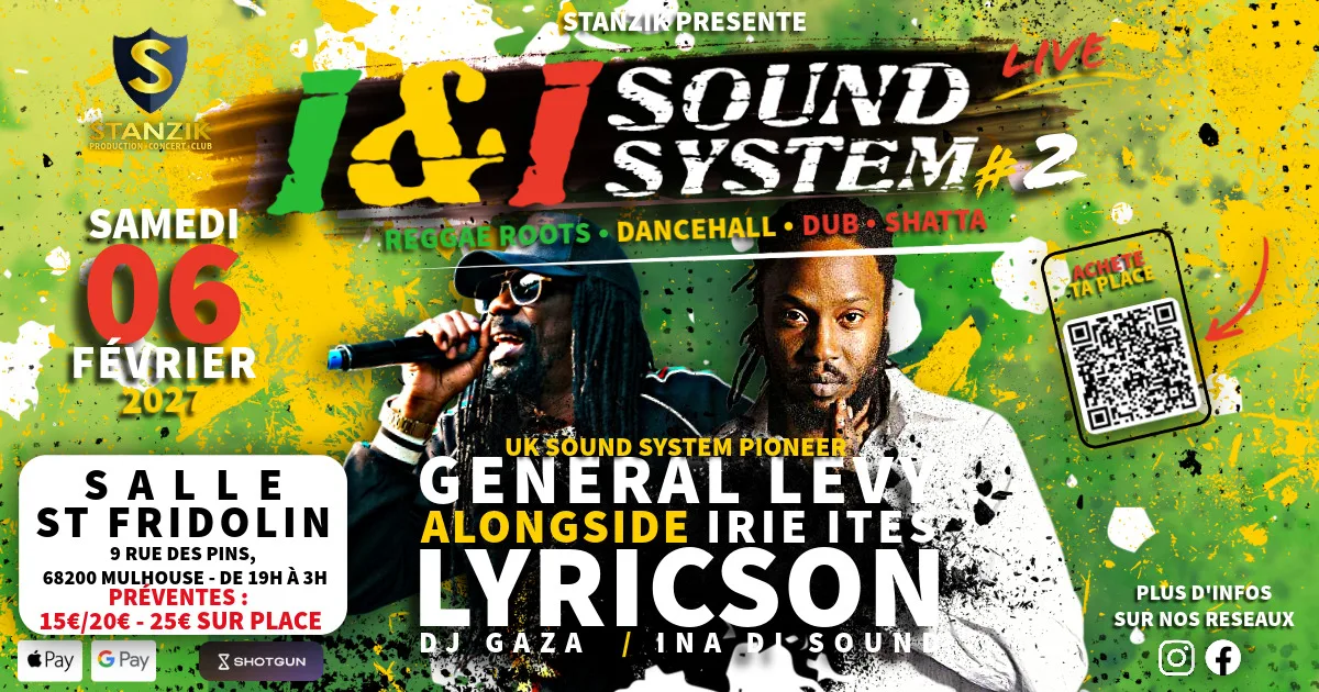 I&I Sound System Live #2 – General Levy & Lyricson