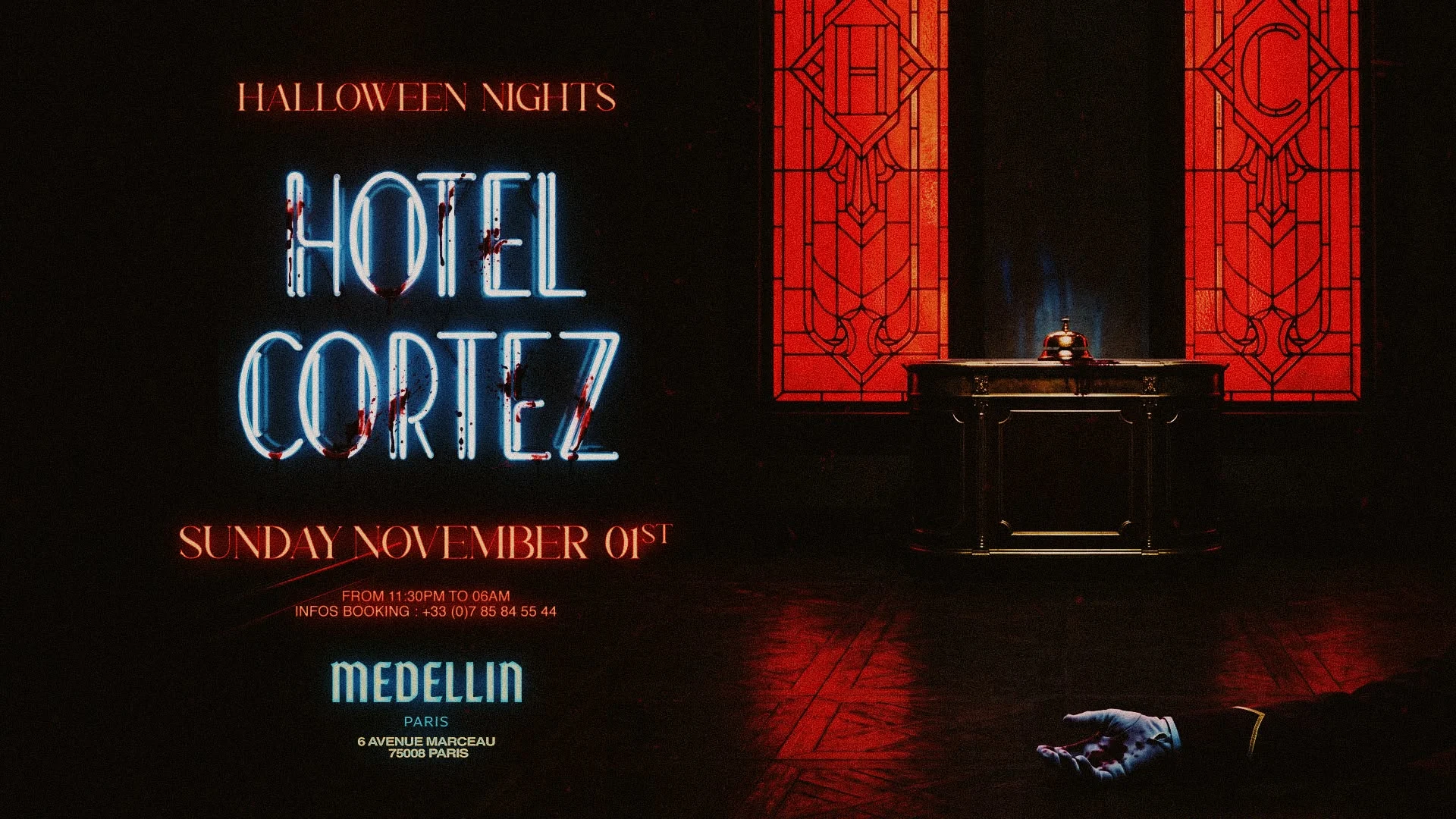 Miss You Mon Amour @ Medellin Paris - Dim 1 Nov. [Halloween]