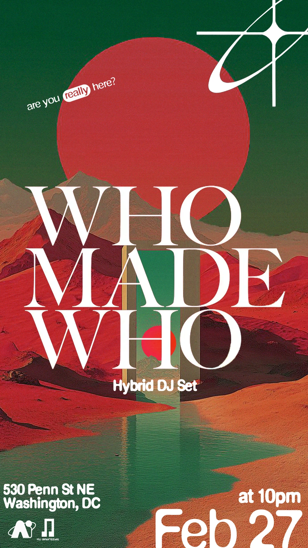 Nü Androids Presents: Whomadewho (Hybrid Dj Set)