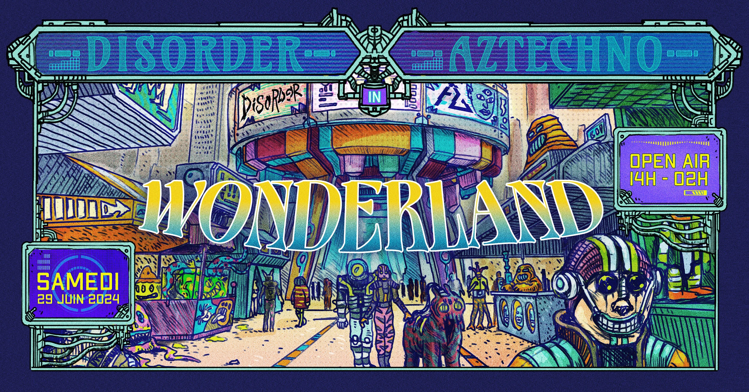 Disorder & Aztechno In Wonderland