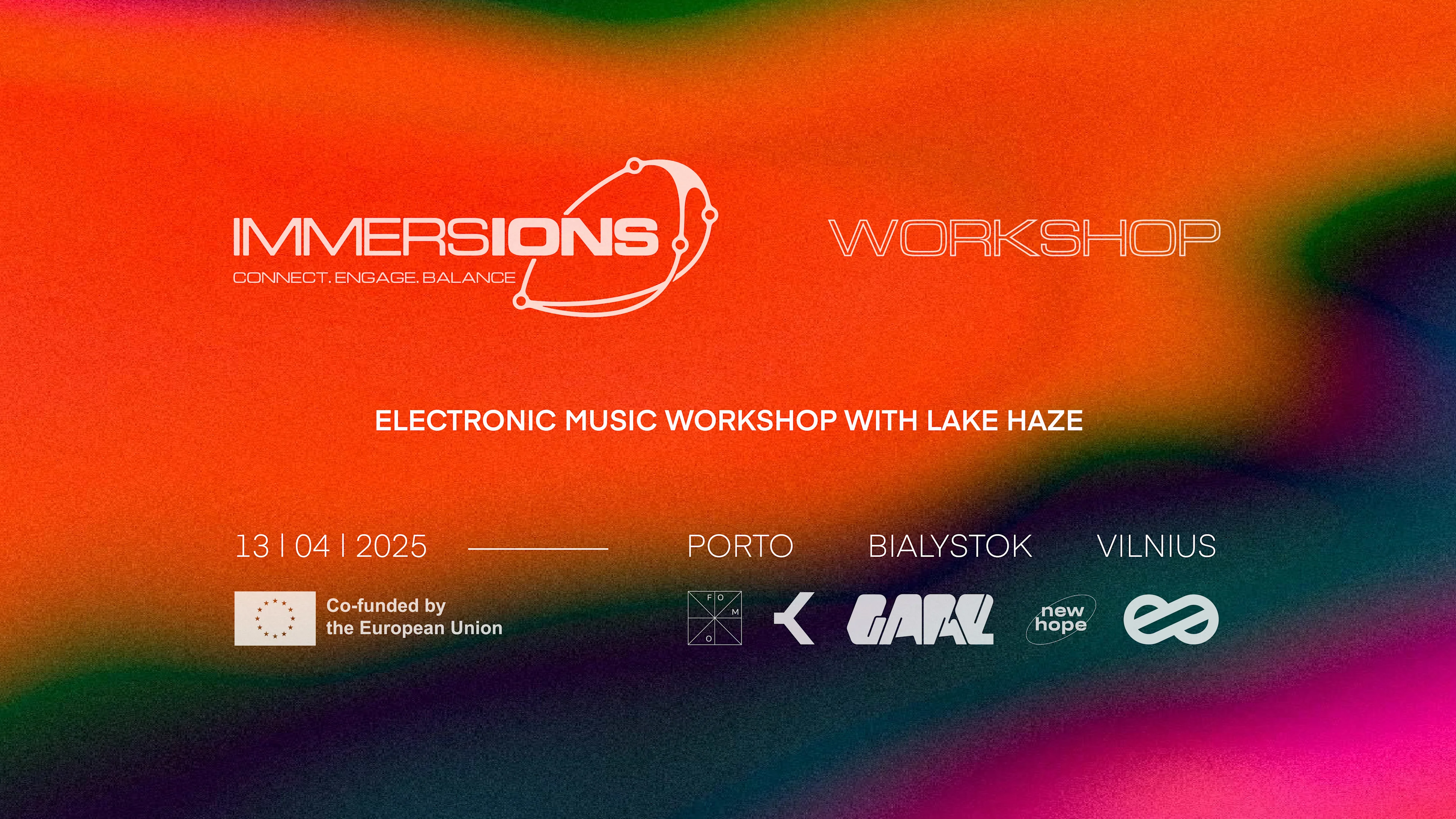 Immersions: Electronic Music Workshop With Lake Haze
