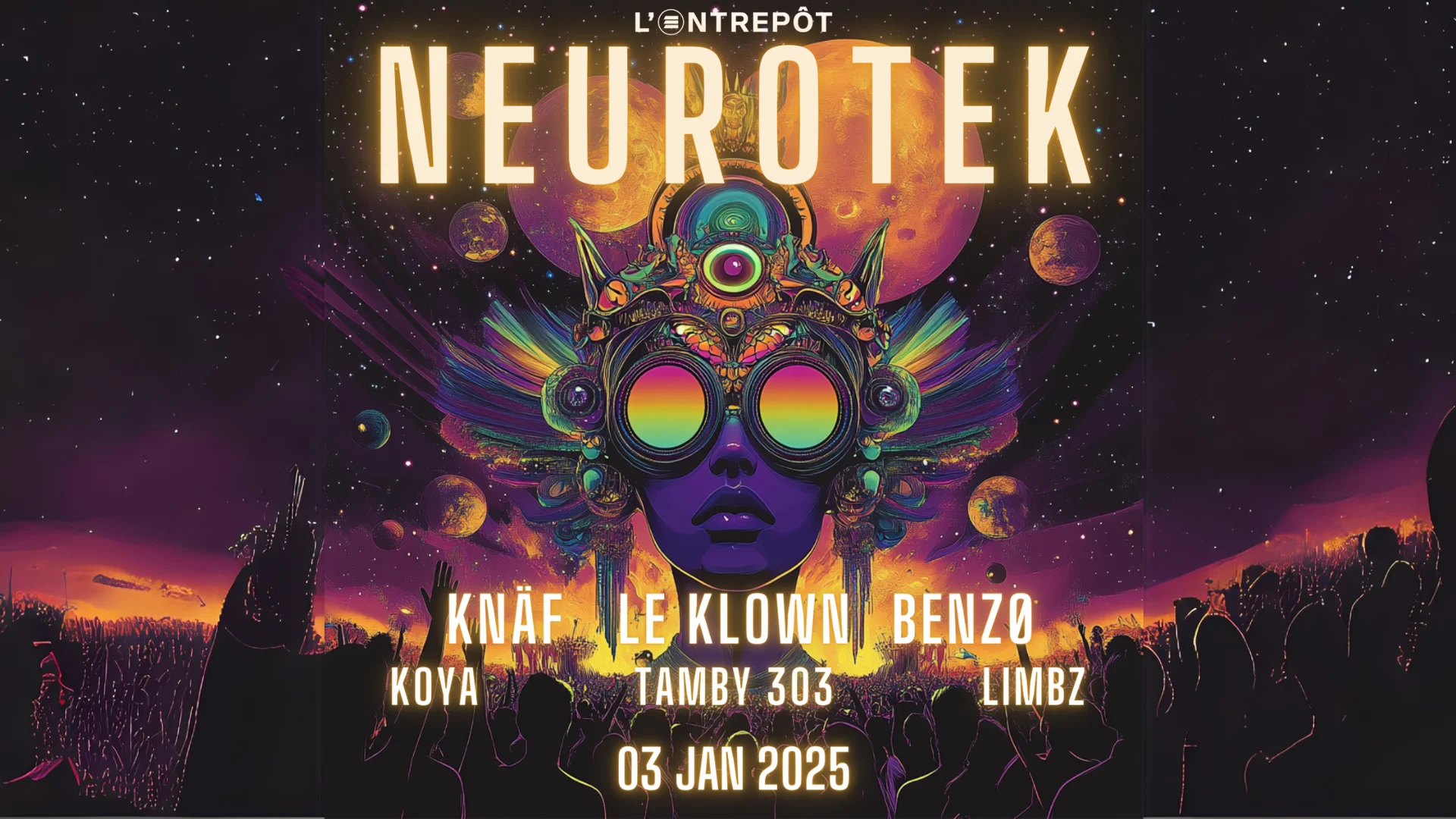 Neurotek W/ Le Klown/ Knäf/ Koya/ Tamby 303/ Benzø/ Limbz