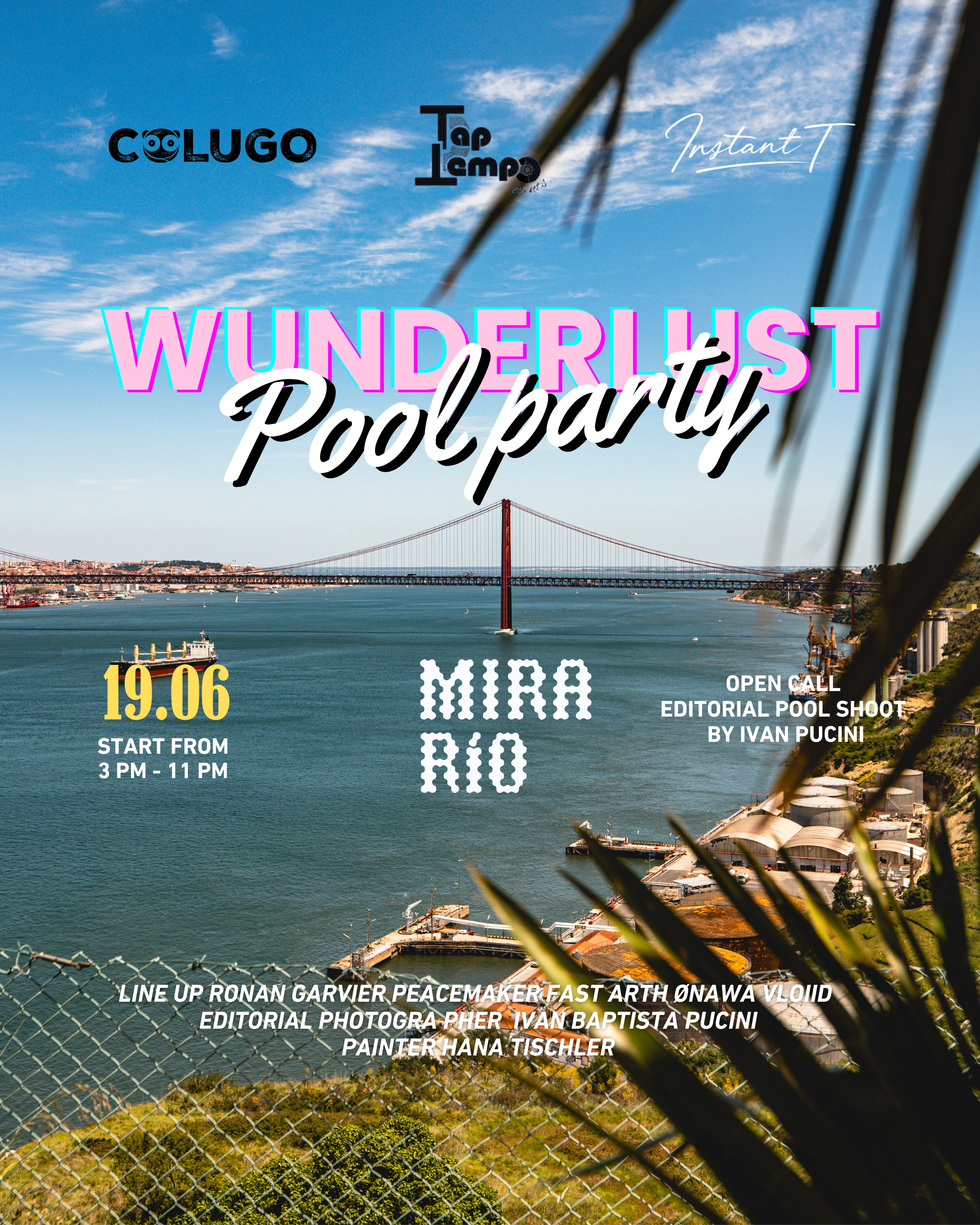 Wunderlust Pool Party 001 X Art By The Pool.