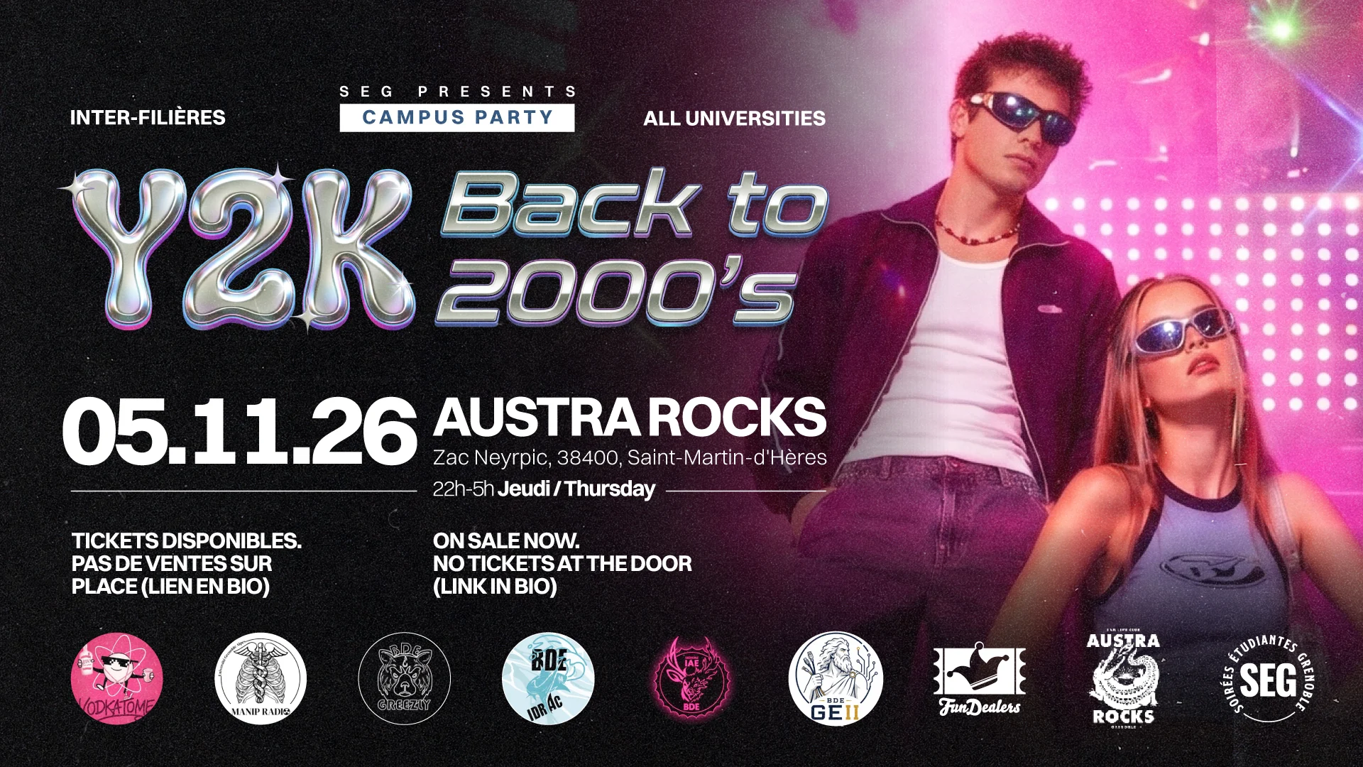 Campus Party - Y2k (Back To 2000´S) By Seg @ Austra Rocks