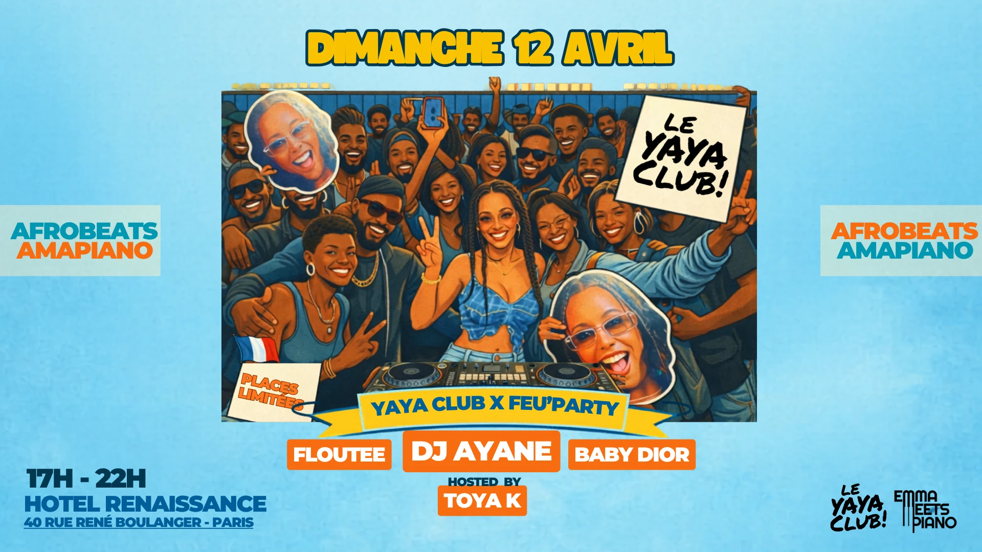 Yaya Club X Feu'party I Day Party I Amapiano - Afrobeats