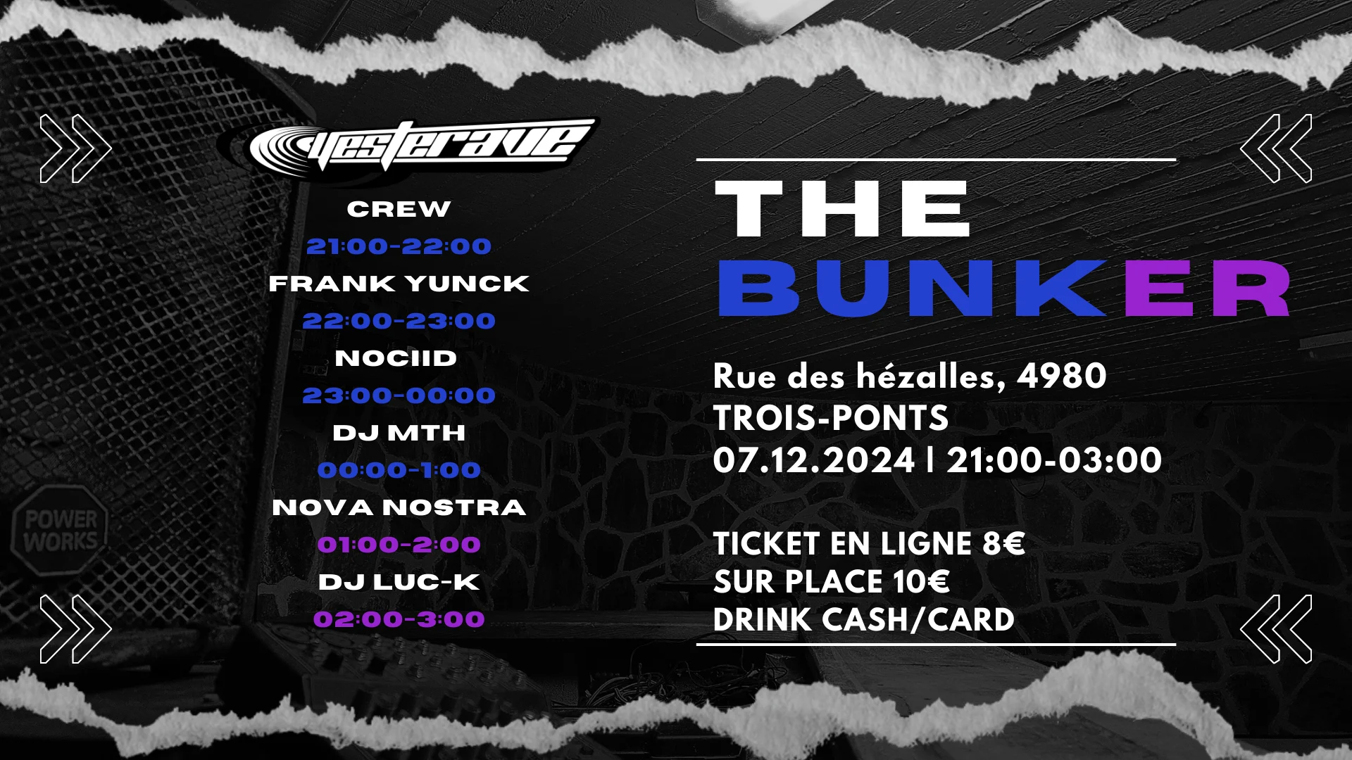 Yesterave Present The Bunker