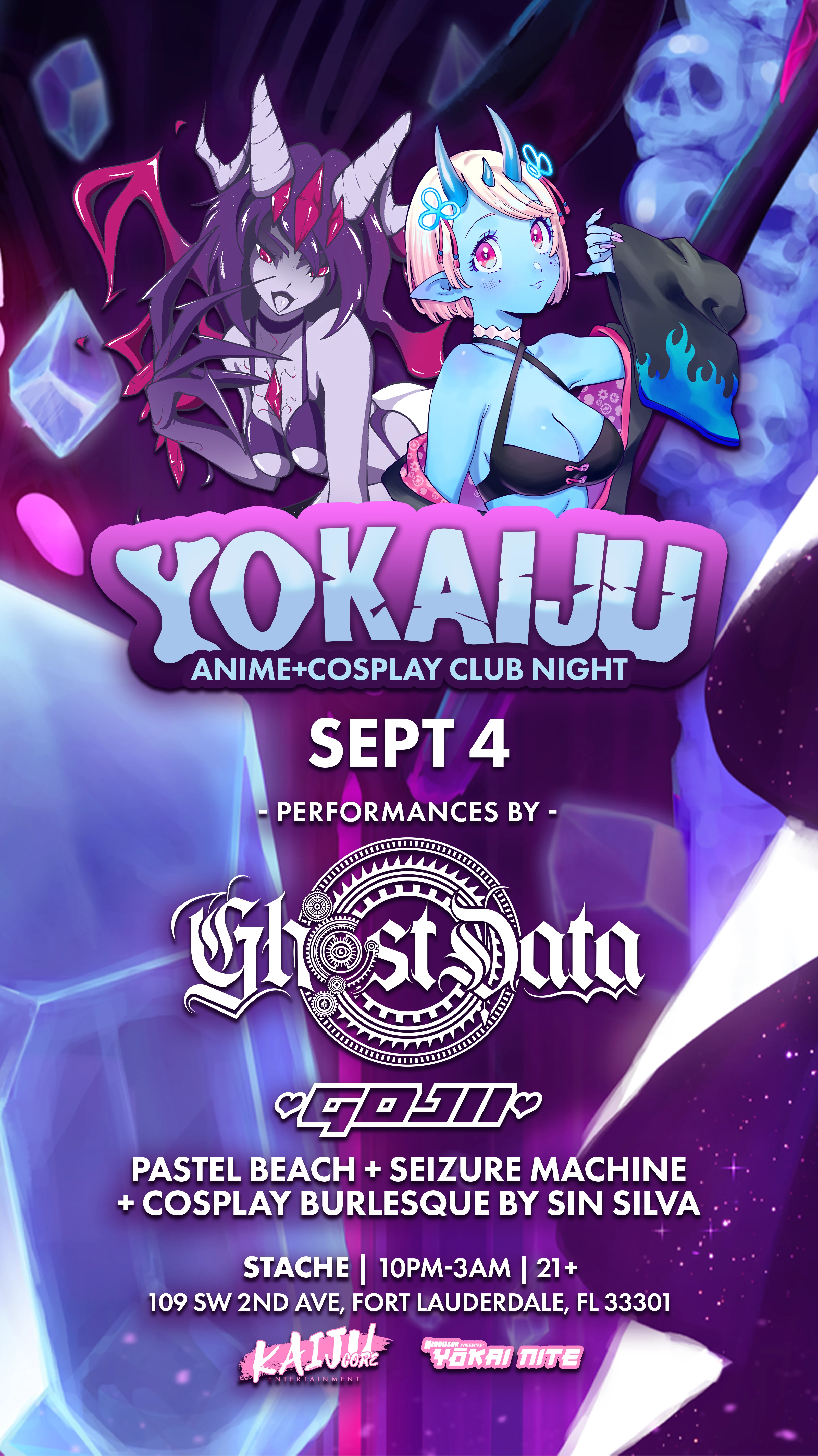 Yokai Nite & Kaijucore Present Yokaiju