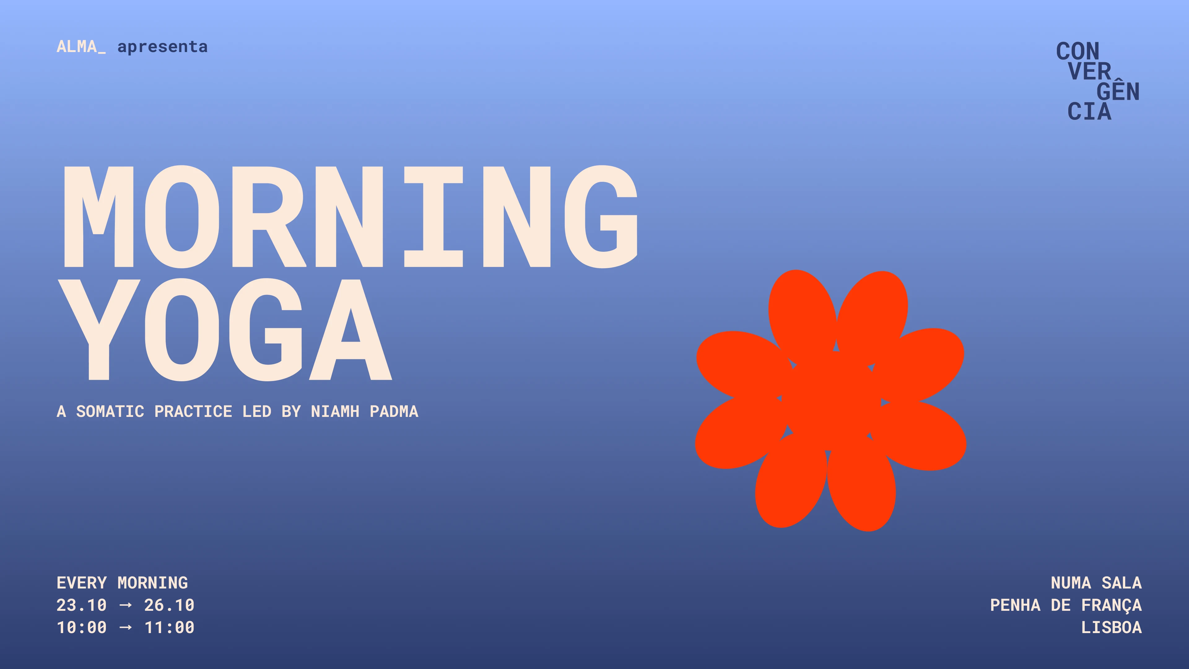Convergência - Morning Yoga 26/10