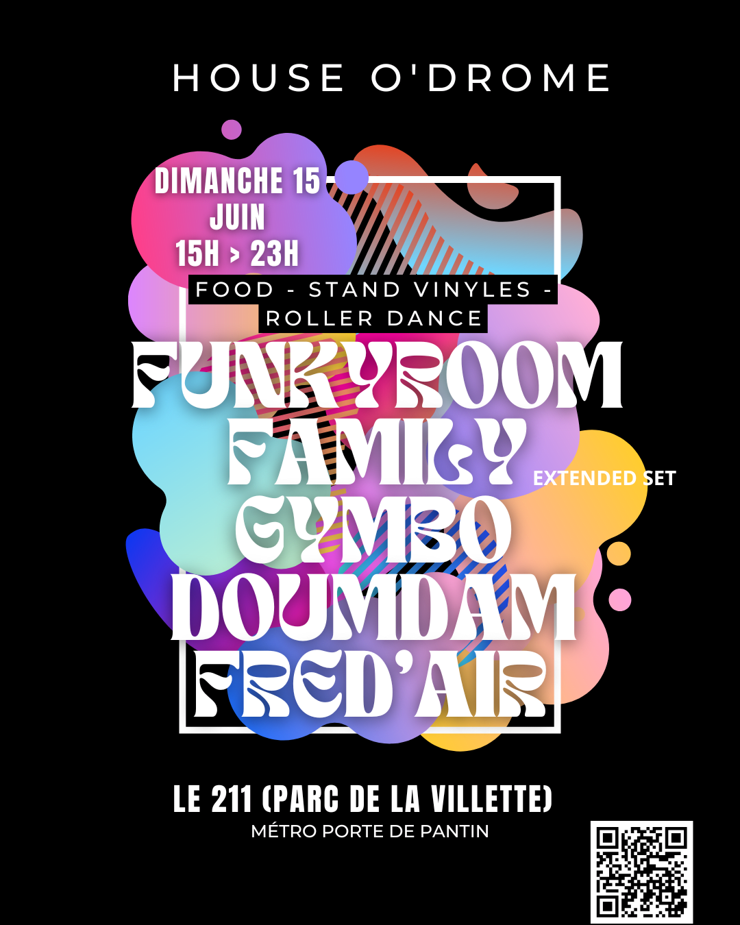 House O'drome : Funkyroom Family, Gymbo Doumdam & More