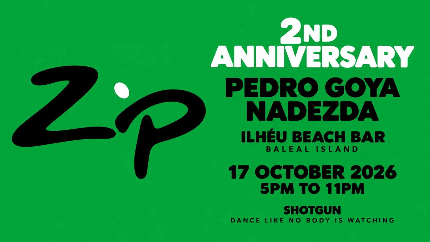 Zip Records 2 Anniversary - Baleal