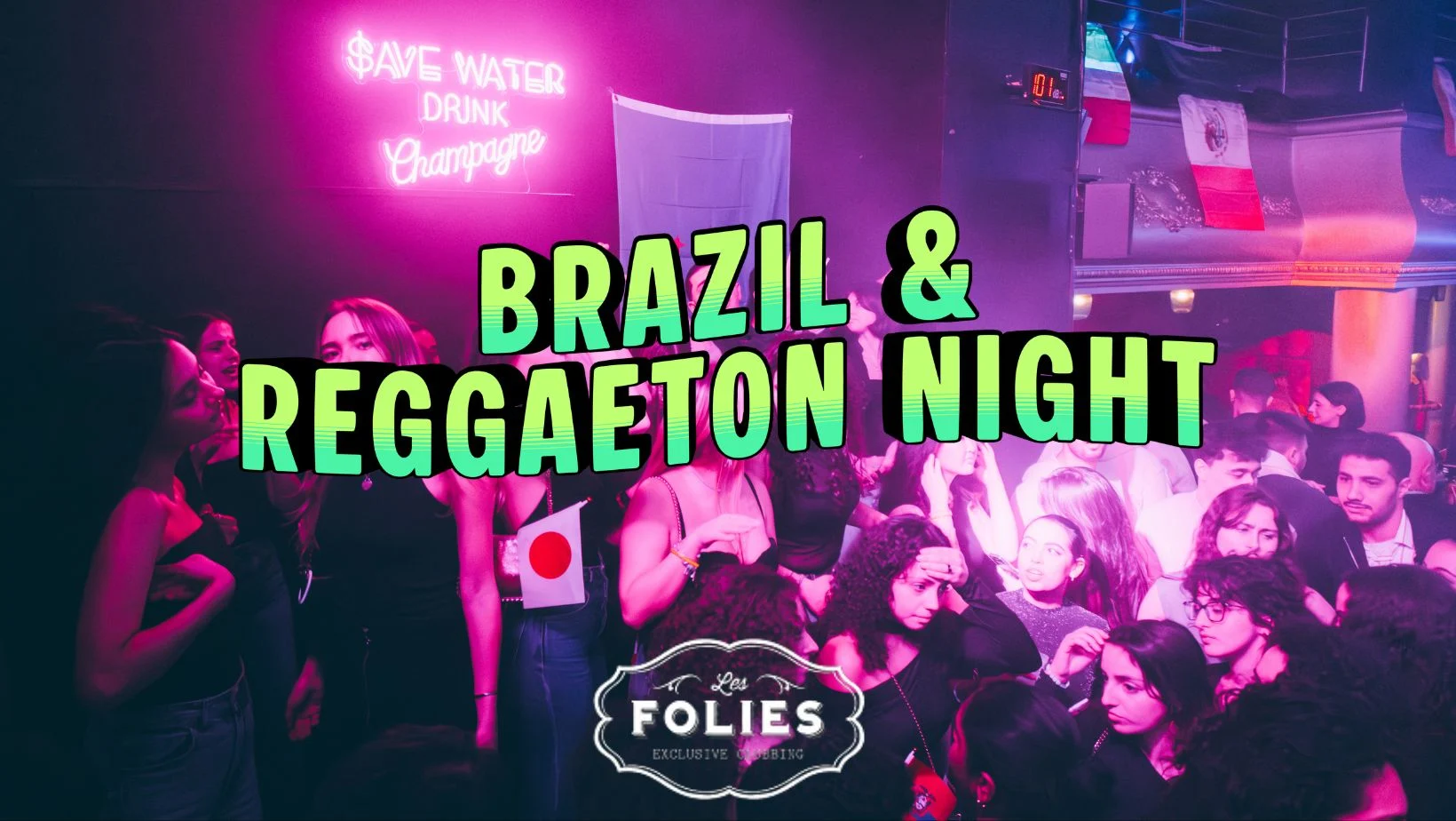 Brazil & Reggaeton Night - Folies