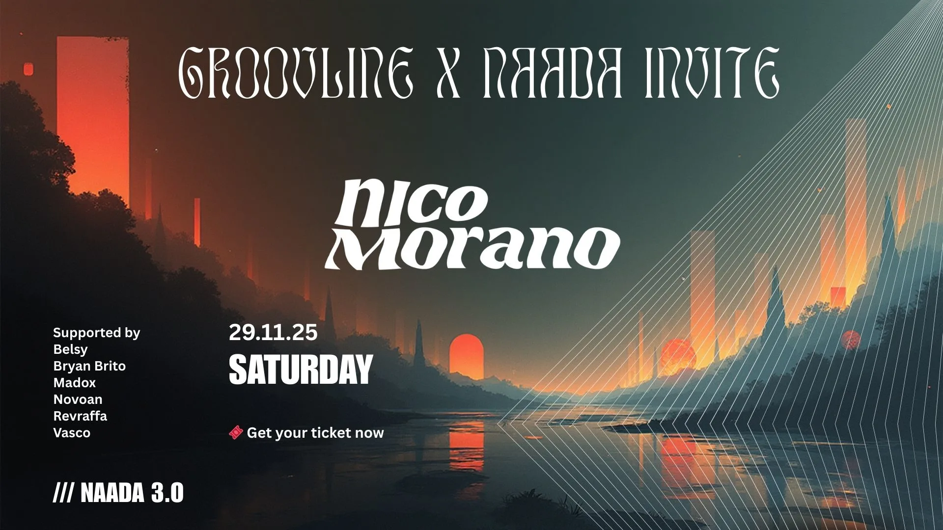 Groovline X Naada 3.0 Invite: Nico Morano
